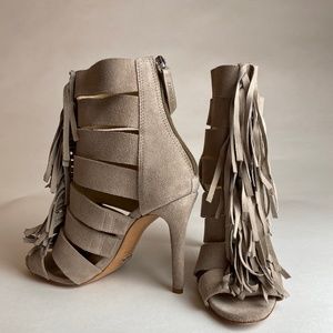 Fringe Front Heels